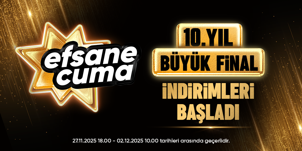 Hepsiburada’da 10. Yıl Büyük Final İndirimleri Başladı