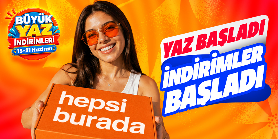 Hepsiburada’nın Büyük Yaz İndirimleri Başladı