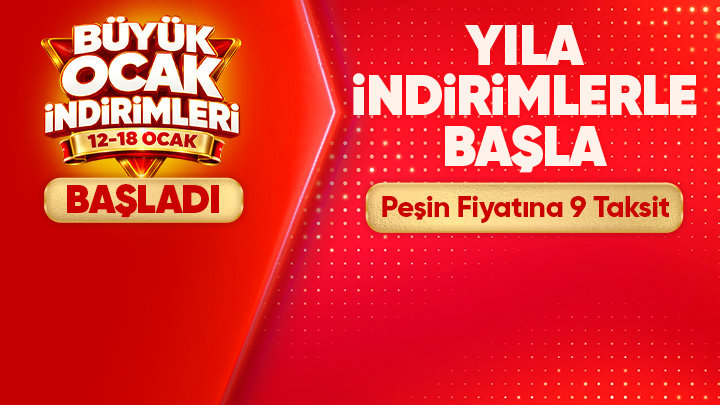 Hepsiburada’da Büyük Ocak İndirimleri Başladı