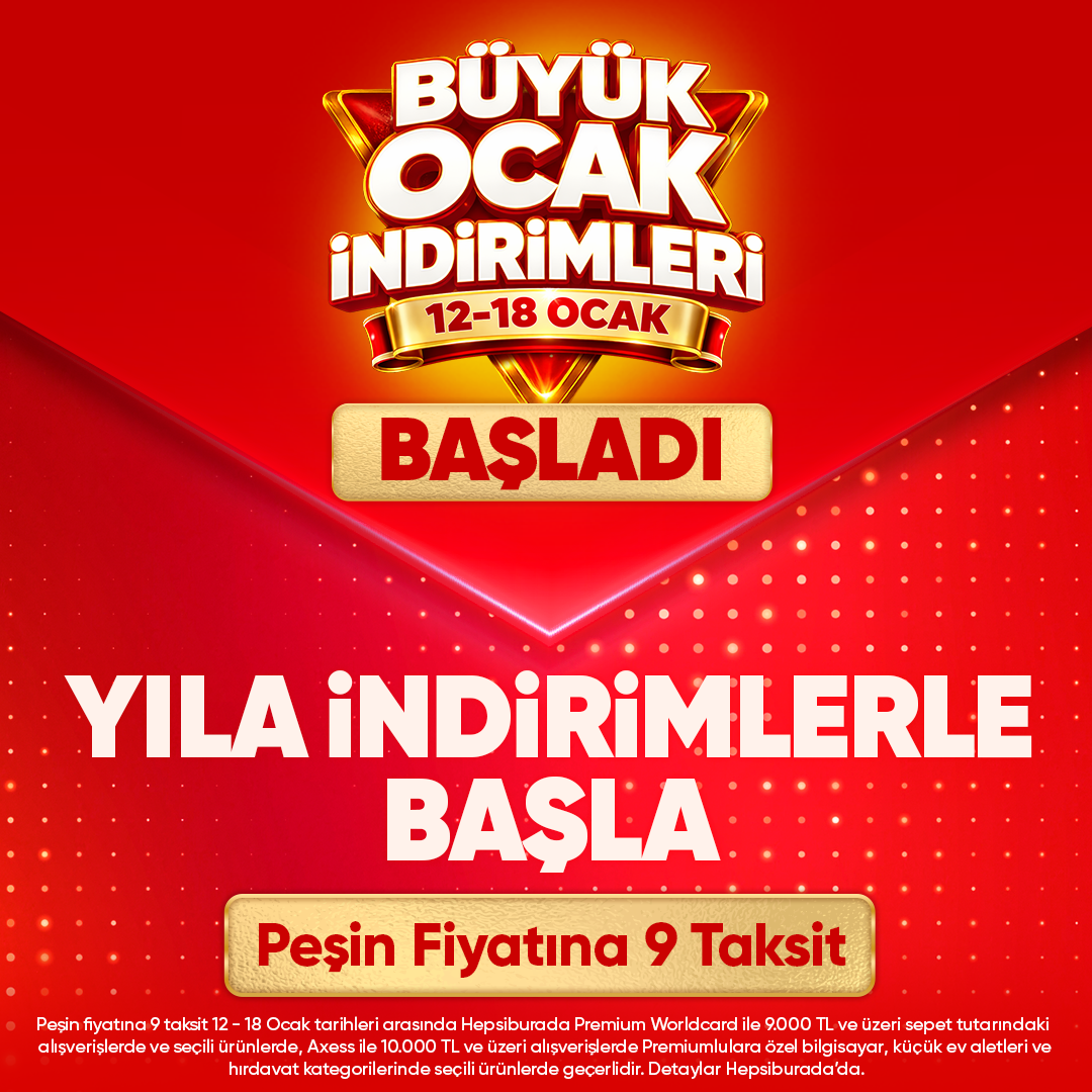 Hepsiburada’da Büyük Ocak İndirimleri Başladı